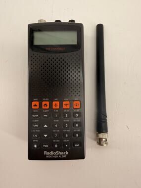 RadioShack PRO-82 200 Channel Handheld Scanner Weather Alert 20-315 Antenna
